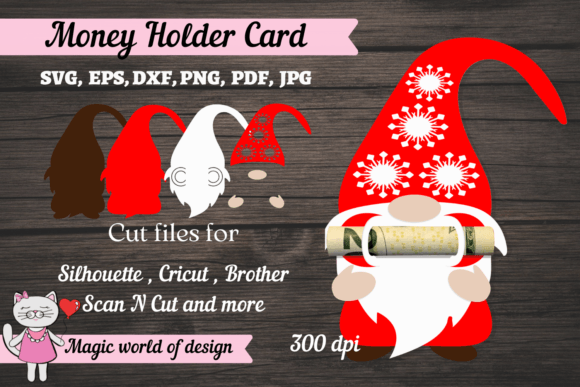 3D Christmas Gnome Money Holder SVG: A Creative and Practical Holiday Design