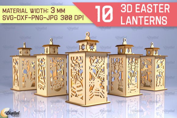 3D Easter Lantern Laser Cut Bundle: A Strategic Tool for Creative and Business Success