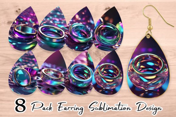 Earring 3D Holographic Shape: A New Dimension in Creative Design