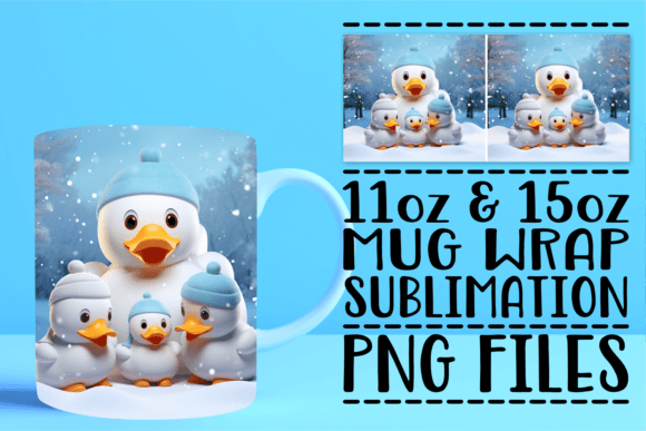 Festive 3D Animal Cup: Creative Design for Sublimation