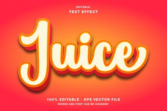 Juice 3d Text Effect for Illustrator: A Versatile Tool for Modern Designers